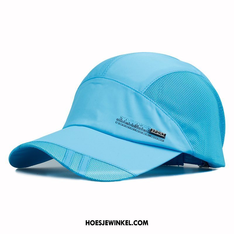 Hoeden Heren Outdoor Zon Visvangst, Hoeden Honkbal Hoed Petten Marineblau