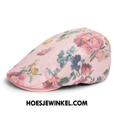 Hoeden Heren Vintage Bloemen Vrouwen, Hoeden Gemiddelde Trend Rot Cyan