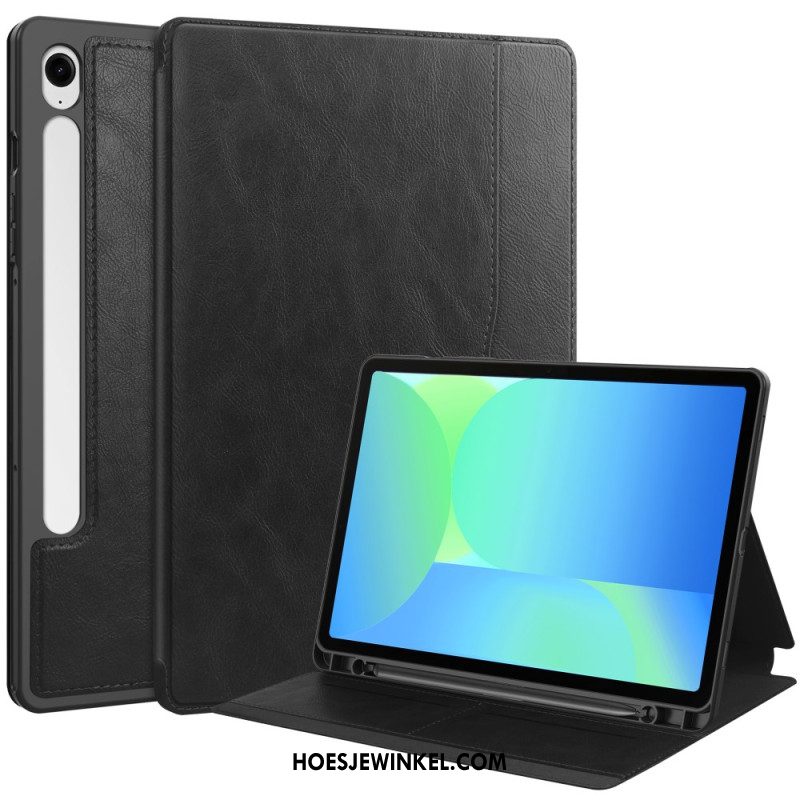 Hoesje Case Samsung Galaxy Tab S10 Fe Telefoonhoesje Leerlook