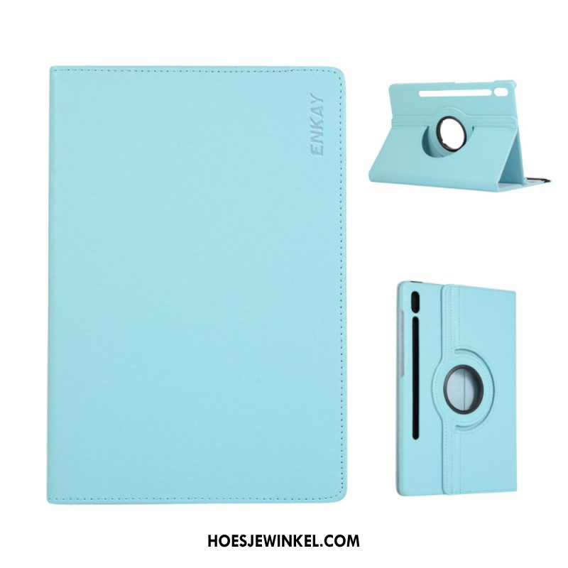 Hoesje Case Samsung Galaxy Tab S10 Plus Geïntegreerd 360 Graden Draaibaar Ontwerp Enkay