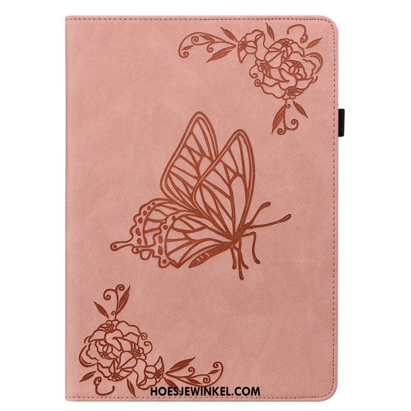 Hoesje Case Samsung Galaxy Tab S10 Plus Telefoonhoesje Vlinder