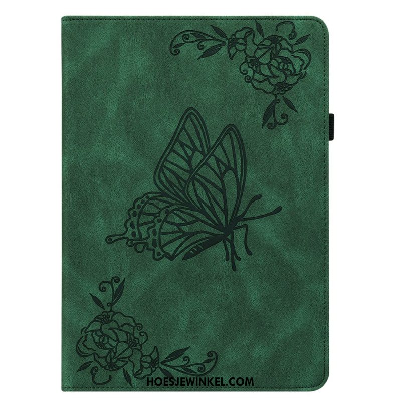 Hoesje Case Samsung Galaxy Tab S10 Plus Telefoonhoesje Vlinder