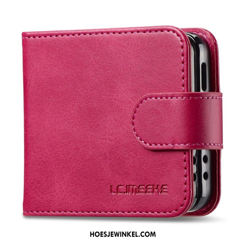 Hoesje Case Samsung Galaxy Z Flip 7 Telefoonhoesje Lc.imeeke Kaarthouder