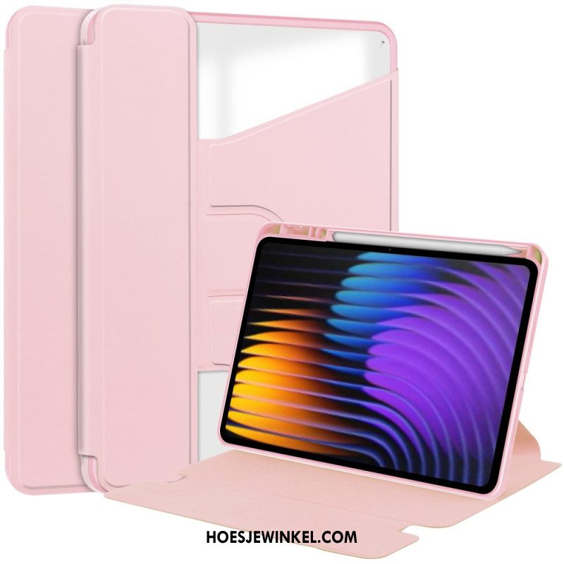 Hoesje Case Xiaomi Pad 7 / 7 Pro Lederlook Met Draaibare Standaard