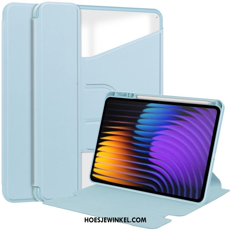 Hoesje Case Xiaomi Pad 7 / 7 Pro Lederlook Met Draaibare Standaard