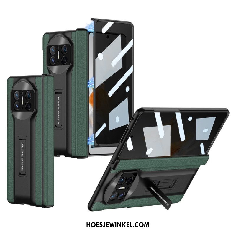 Hoesje Huawei Mate X3 Gkk Gehard Glazen Schermbeschermer Met Standaard Bescherming Hoesje