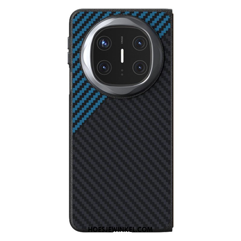 Hoesje Huawei Mate X6 Compatibel Met Magsafe Carbon Fiber