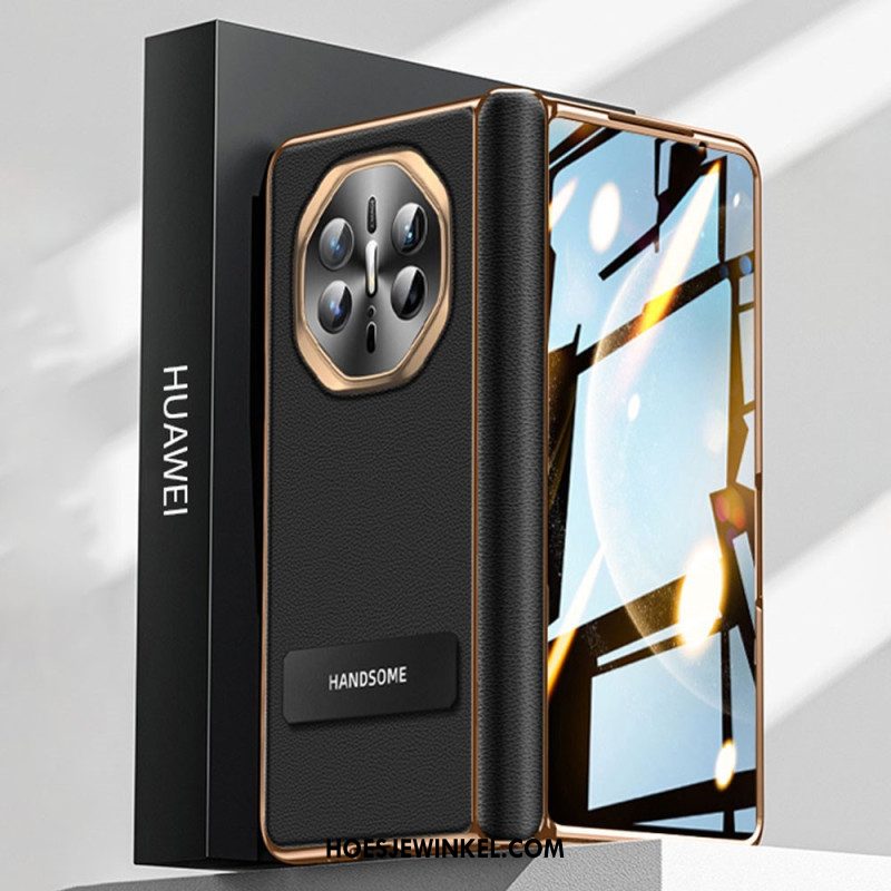 Hoesje Huawei Mate X6 Gestructureerd Kunstleer Met Schermbeschermer
