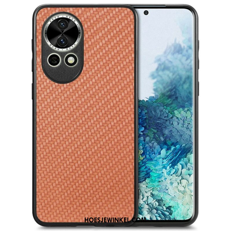 Hoesje Huawei Nova 13 Koolstofvezeltextuur