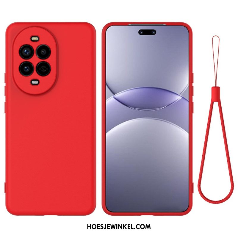 Hoesje Huawei Nova 13 Pro Bandje Van Vloeibaar Siliconen