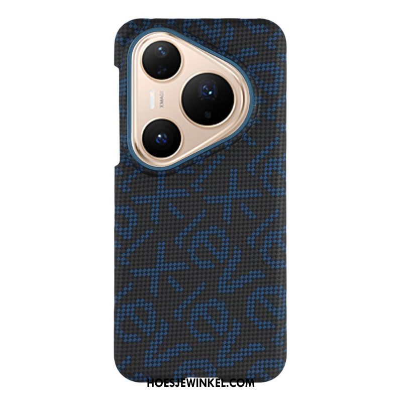 Hoesje Huawei Pura 80 Magsafe Met X-level Carbon Fiber Textuur