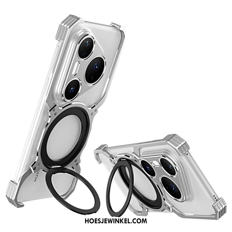 Hoesje Huawei Pura 80 Pro Geïntegreerde Houder En Magnetische Bevestiging