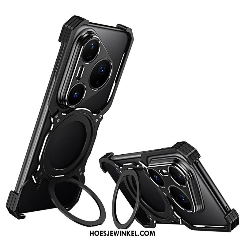 Hoesje Huawei Pura 80 Pro Geïntegreerde Houder En Magnetische Bevestiging