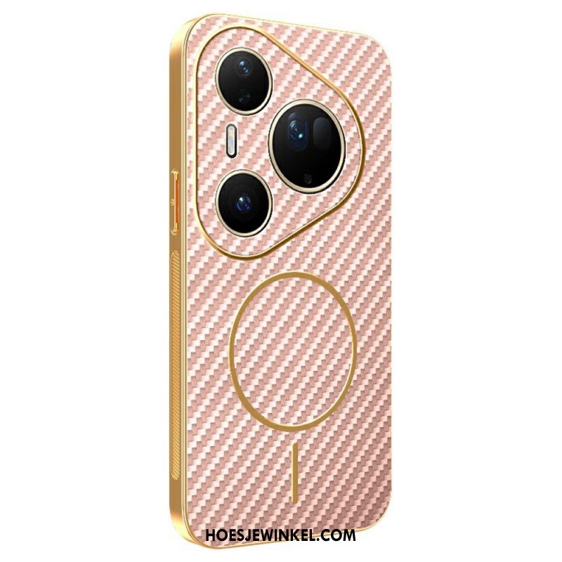 Hoesje Huawei Pura 80 Ultra Koolstofvezeltextuur