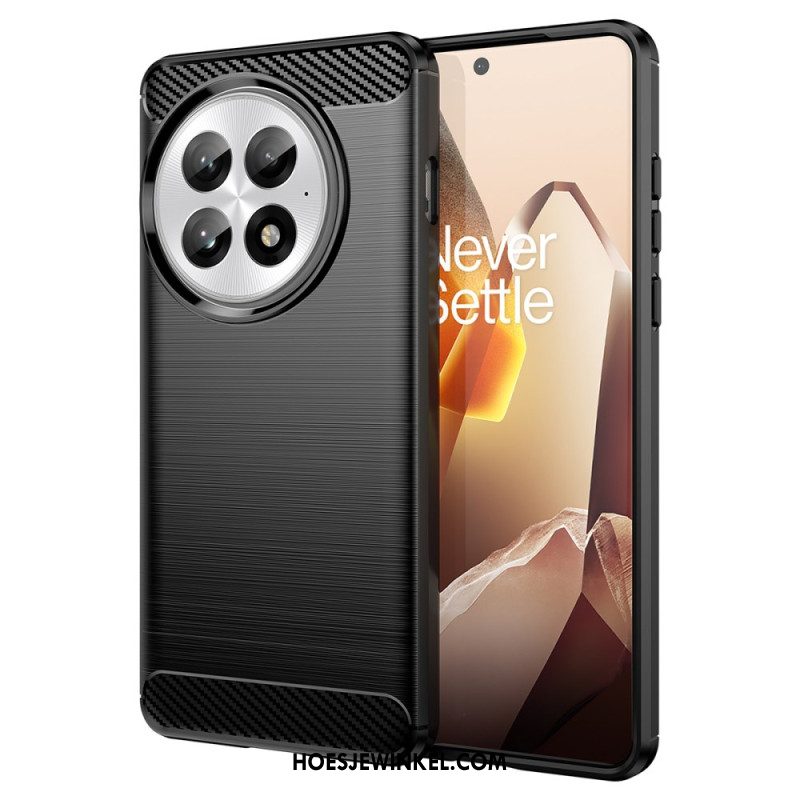Hoesje Oneplus 13 Geborsteld Koolstofvezel
