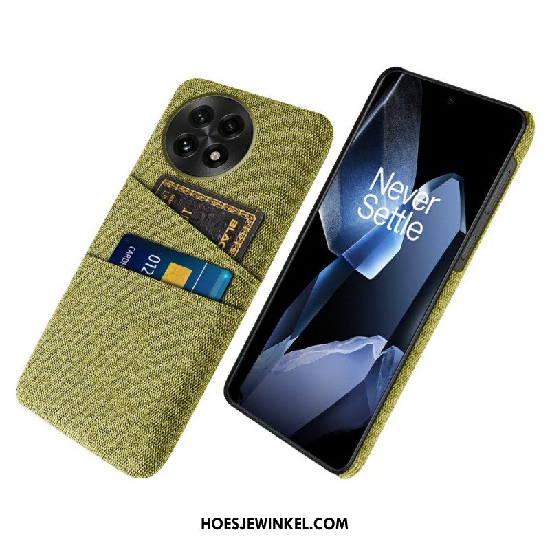 Hoesje Oneplus 13 Stoffen Kaarthouder