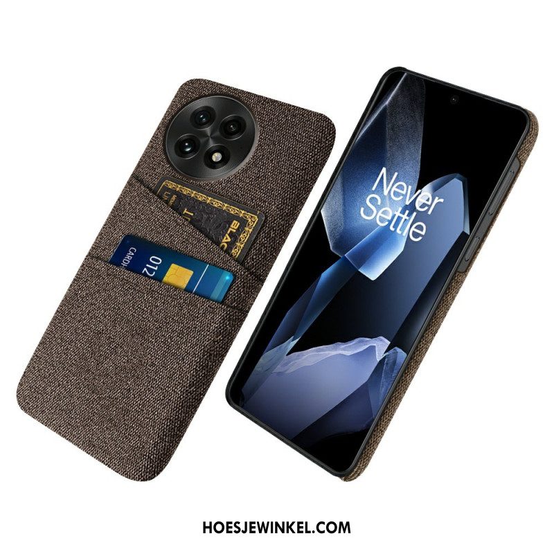 Hoesje Oneplus 13 Stoffen Kaarthouder