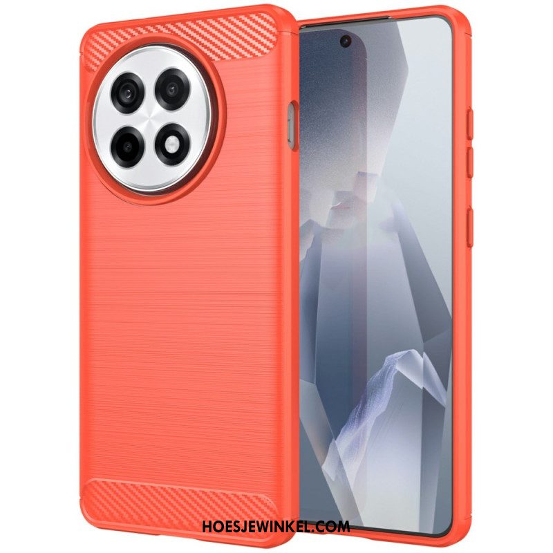 Hoesje Oneplus 13r Geborsteld Koolstofvezel Bescherming Hoesje