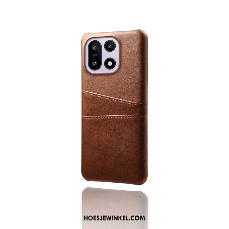 Hoesje Oneplus 15 Dubbele Kaarthouder