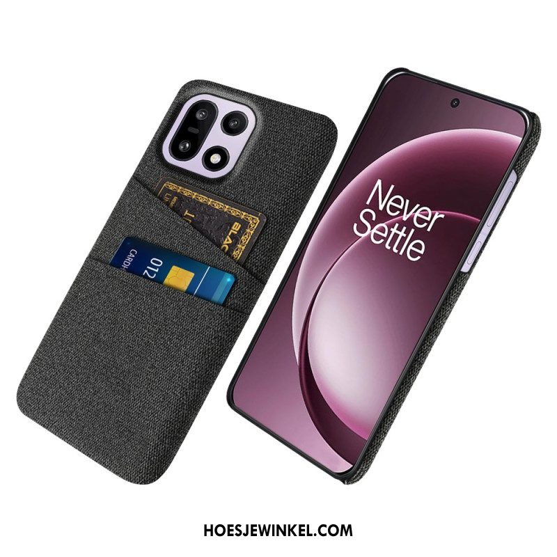 Hoesje Oneplus 15 Stoffen Kaarthouder