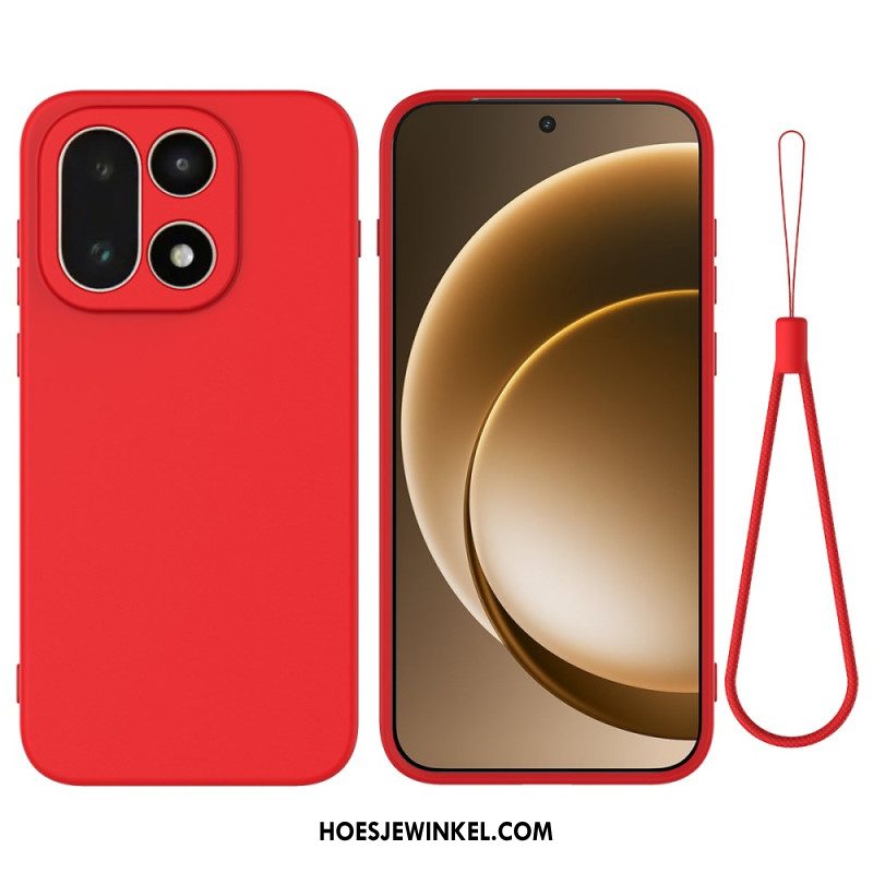 Hoesje Oneplus 15 Vloeibare Siliconen Band Bescherming Hoesje