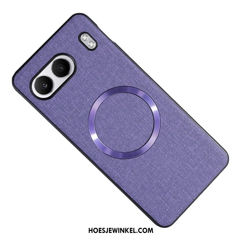 Hoesje Oneplus Nord 4 Magsafe-compatibele Stoffen Hoes