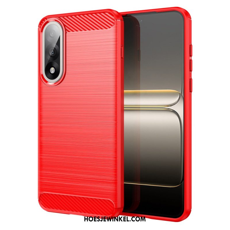 Hoesje Oneplus Nord 5 Geborsteld Koolstofvezel Bescherming Hoesje