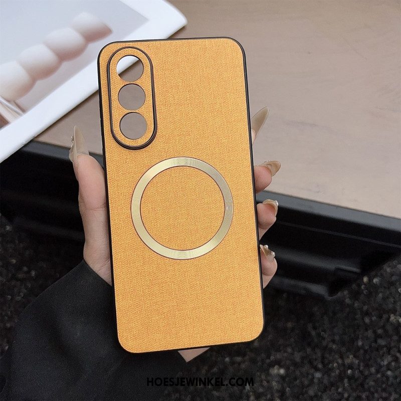 Hoesje Oneplus Nord 5 Magsafe-compatibel Stof Bescherming Hoesje