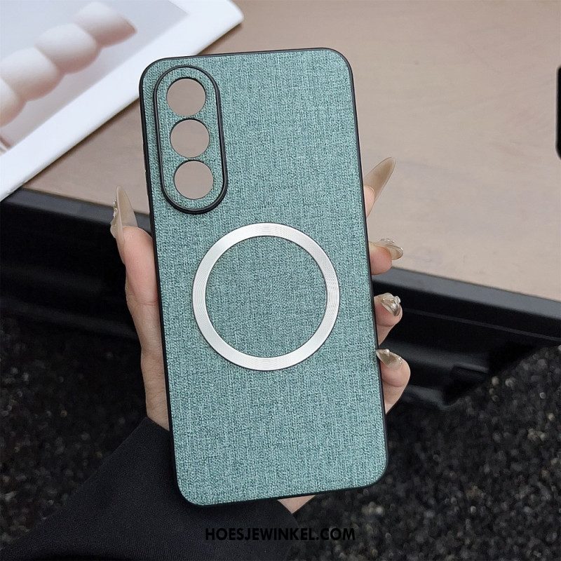 Hoesje Oneplus Nord 5 Magsafe-compatibel Stof Bescherming Hoesje
