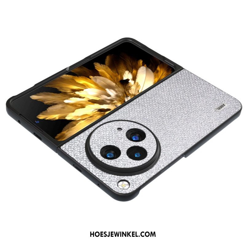 Hoesje Oppo Find N3 Abeel Lederen Stijl