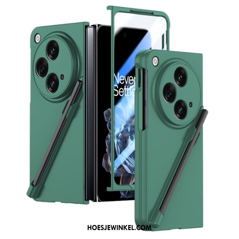 Hoesje Oppo Find N3 Gehard Glazen Schermbeschermer En Stylus