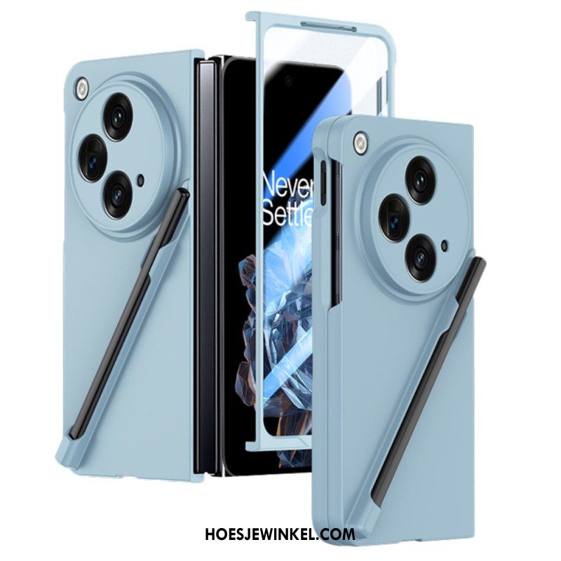 Hoesje Oppo Find N3 Gehard Glazen Schermbeschermer En Stylus