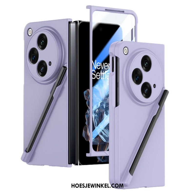 Hoesje Oppo Find N3 Gehard Glazen Schermbeschermer En Stylus