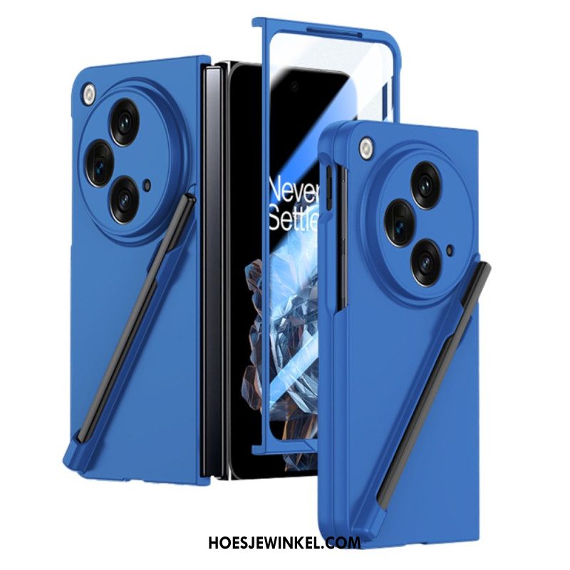 Hoesje Oppo Find N3 Gehard Glazen Schermbeschermer En Stylus