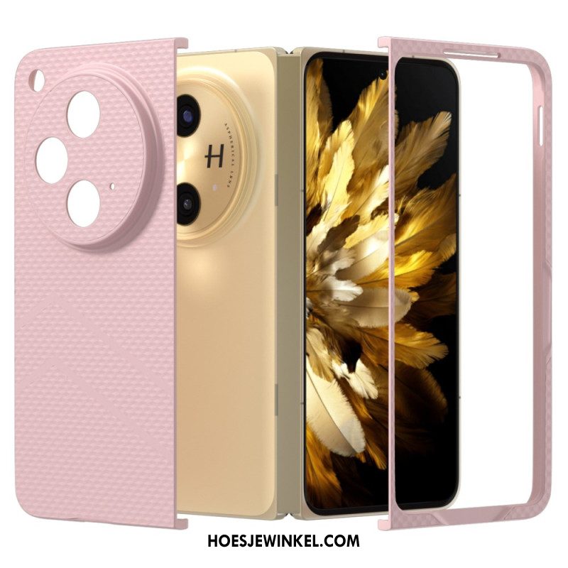 Hoesje Oppo Find N3 Mat Gestructureerd Oppervlak Bescherming Hoesje