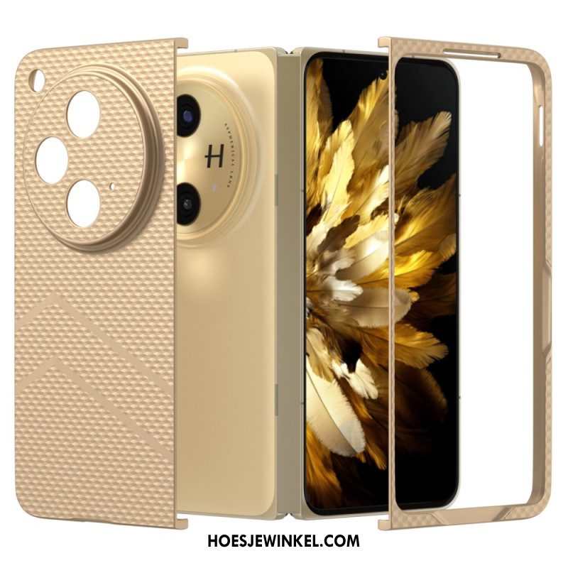 Hoesje Oppo Find N3 Mat Gestructureerd Oppervlak Bescherming Hoesje