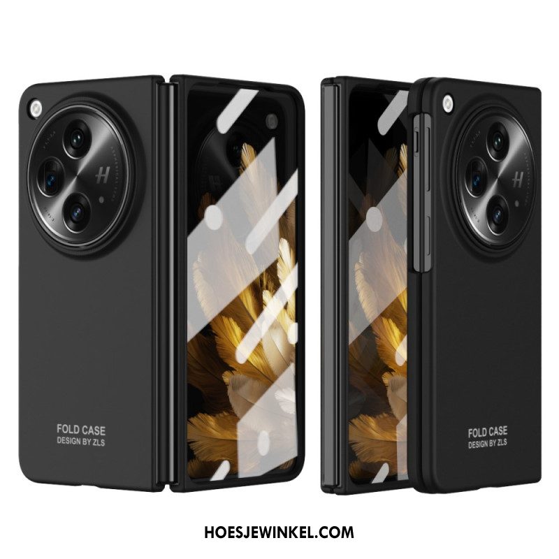 Hoesje Oppo Find N3 Met Screenprotector Van Gehard Glas