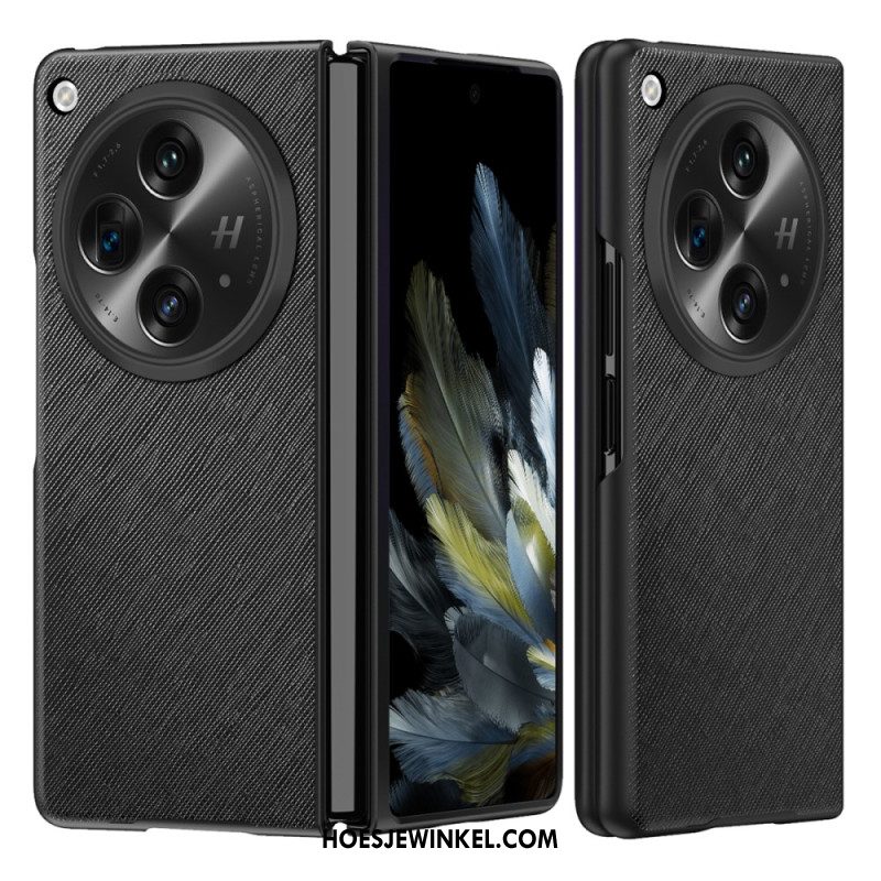 Hoesje Oppo Find N3 Open Geweven Textuur