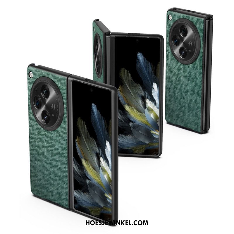 Hoesje Oppo Find N3 Open Geweven Textuur