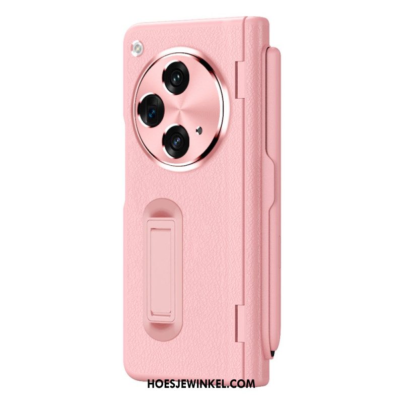 Hoesje Oppo Find N3 Stylus En Schermbeschermer Van Gehard Glas Bescherming Hoesje