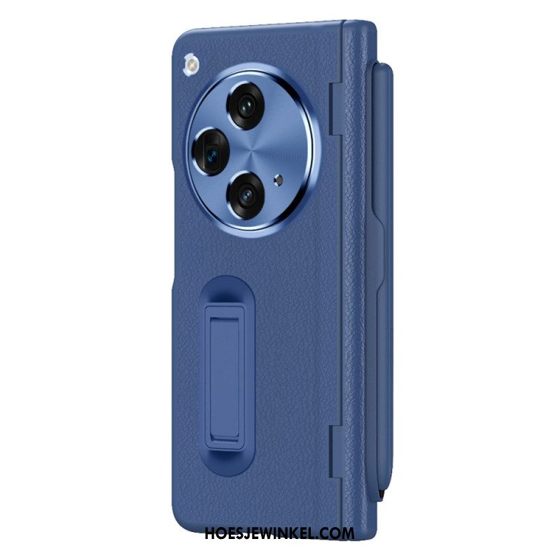 Hoesje Oppo Find N3 Stylus En Schermbeschermer Van Gehard Glas Bescherming Hoesje