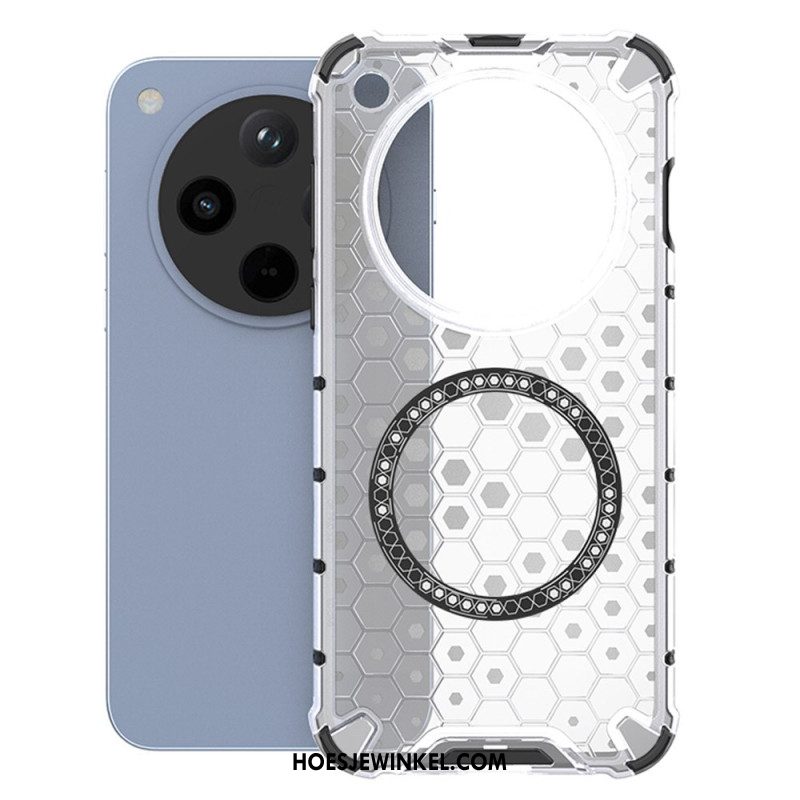 Hoesje Oppo Find X8 Magsafe-compatibel Honingraat