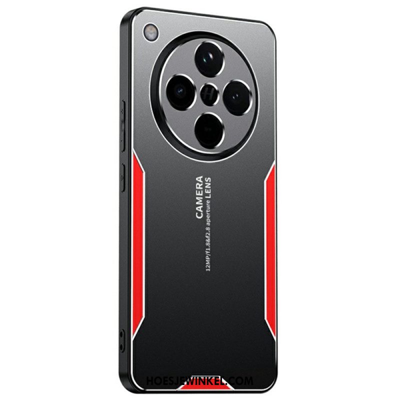 Hoesje Oppo Find X8 Metaaleffect Bescherming Hoesje