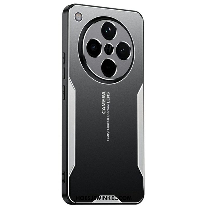 Hoesje Oppo Find X8 Metaaleffect Bescherming Hoesje