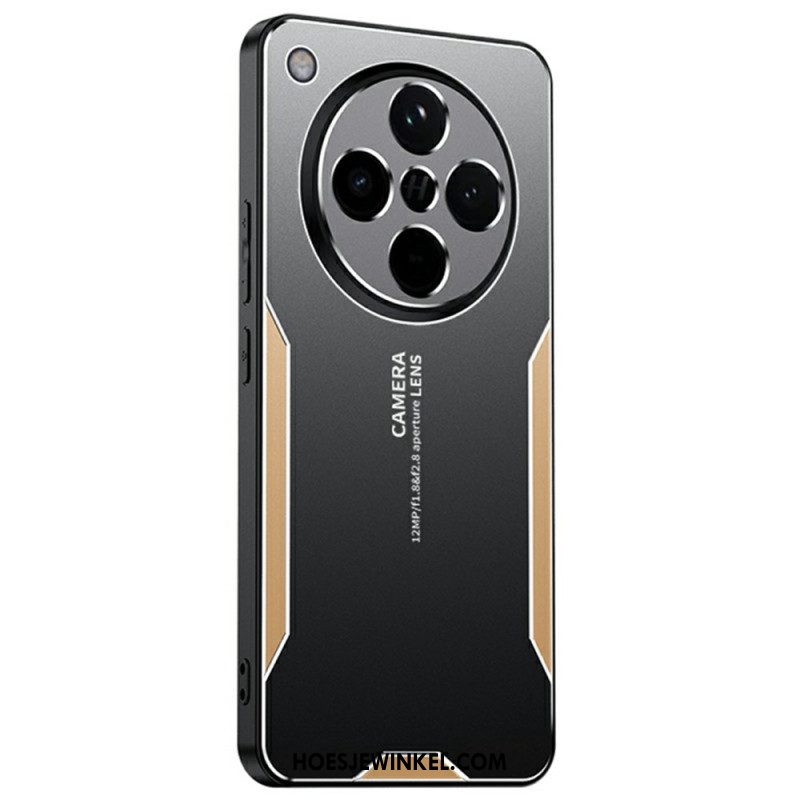 Hoesje Oppo Find X8 Metaaleffect Bescherming Hoesje