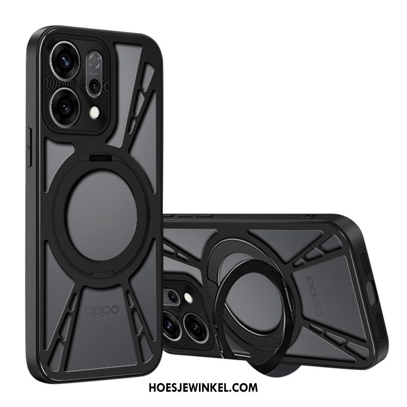 Hoesje Oppo Find X9 5g Draaibare Magnetische Houder En Warmteafvoer