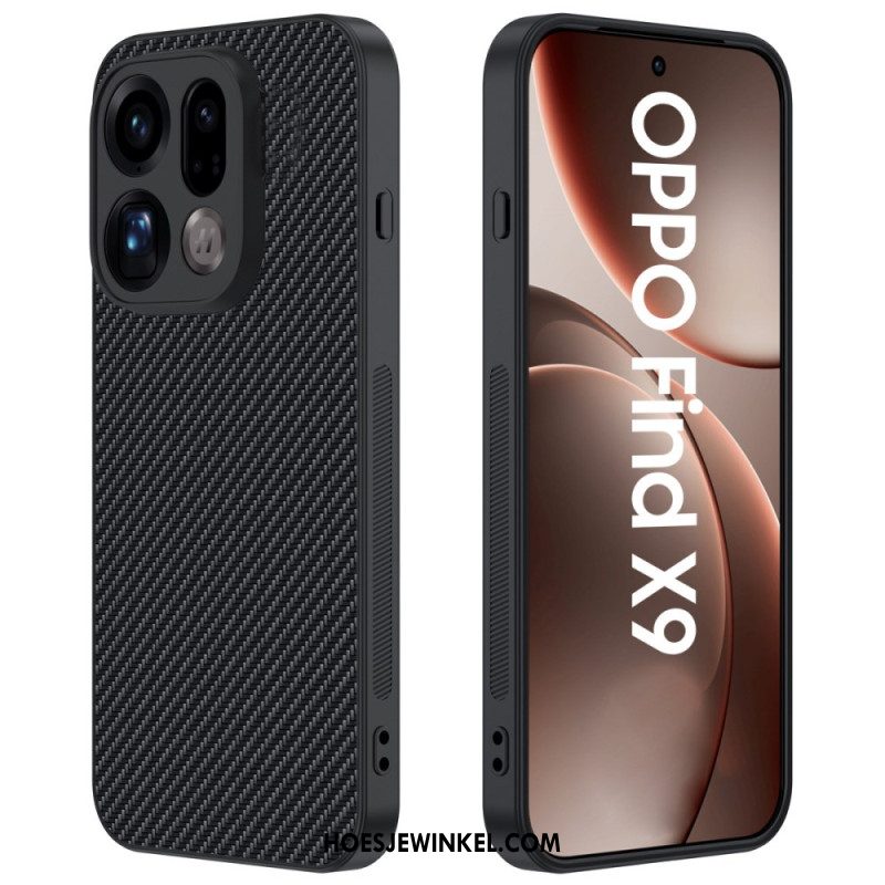 Hoesje Oppo Find X9 5g Koolstofvezeltextuur