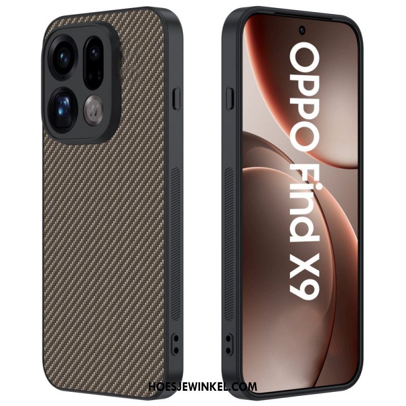 Hoesje Oppo Find X9 5g Koolstofvezeltextuur