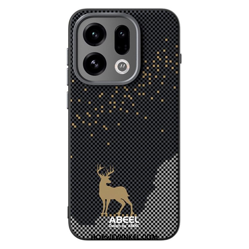 Hoesje Oppo Find X9 5g Magsafe Abeel Patroon Bescherming Hoesje