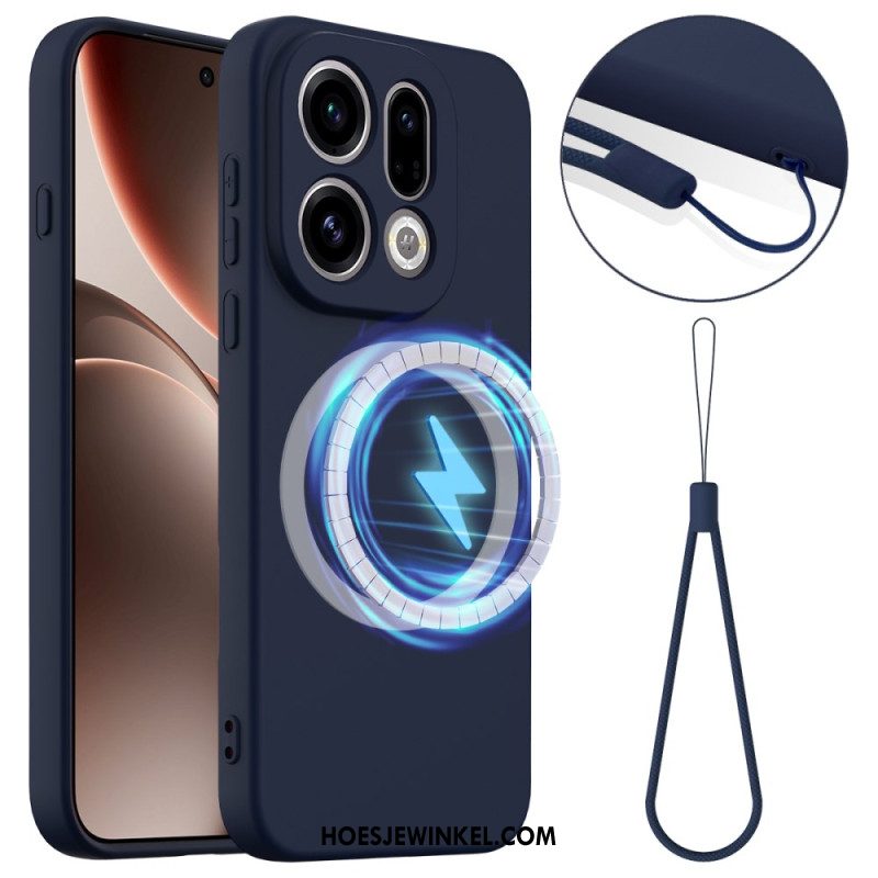 Hoesje Oppo Find X9 5g Magsafe Vloeibare Siliconen Bescherming Hoesje